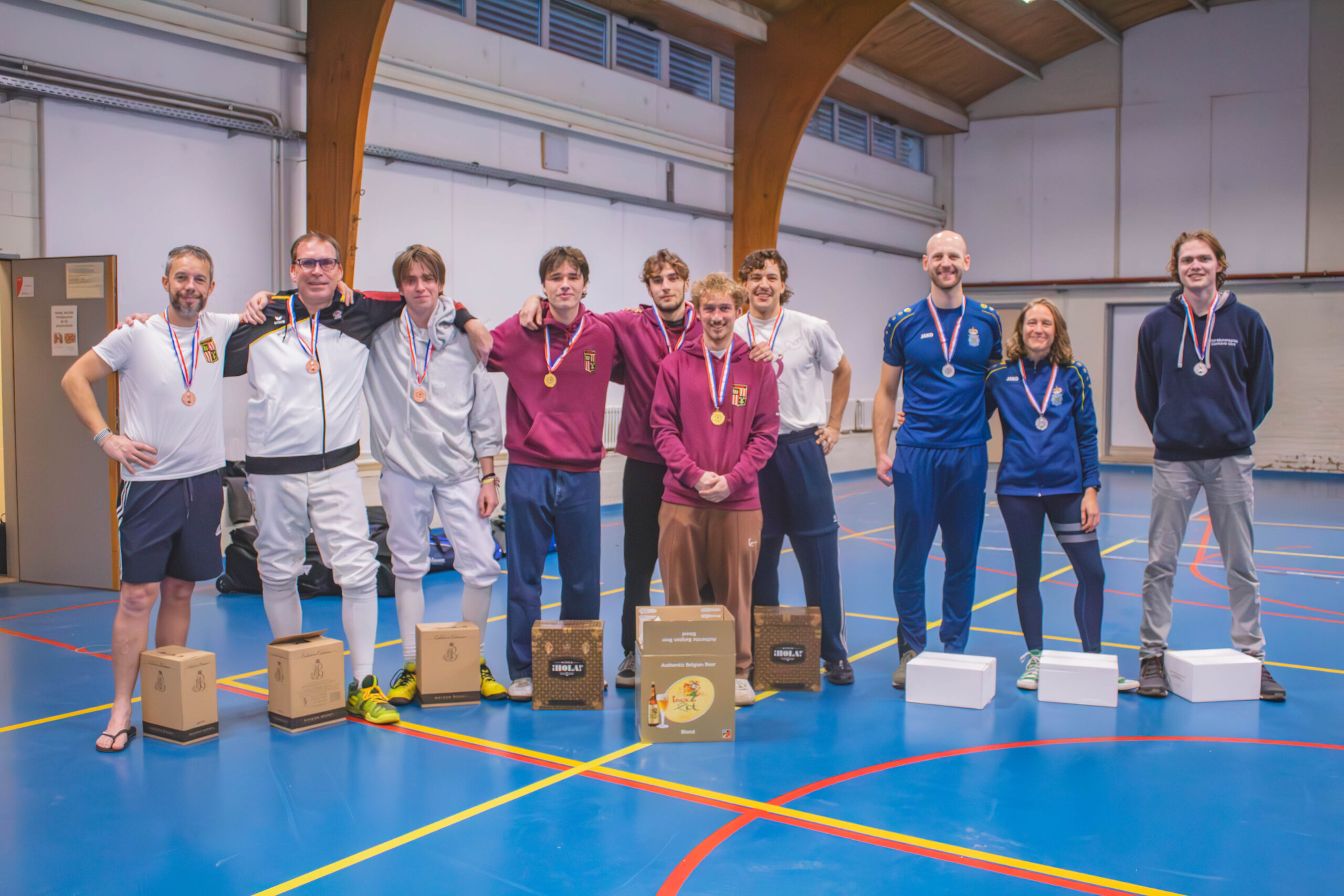 26 ploegen strijden in ons ploegentornooi